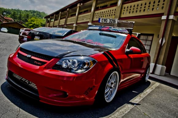 2009 Chevy Cobalt at Southern Worthersee 2012 in Helen, GA