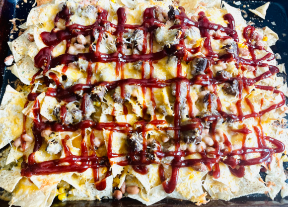 BBQ Steak Nachos!