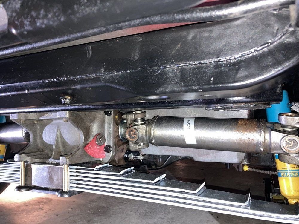 Note the gymkhana spring is also narrower so you need OEM spacers