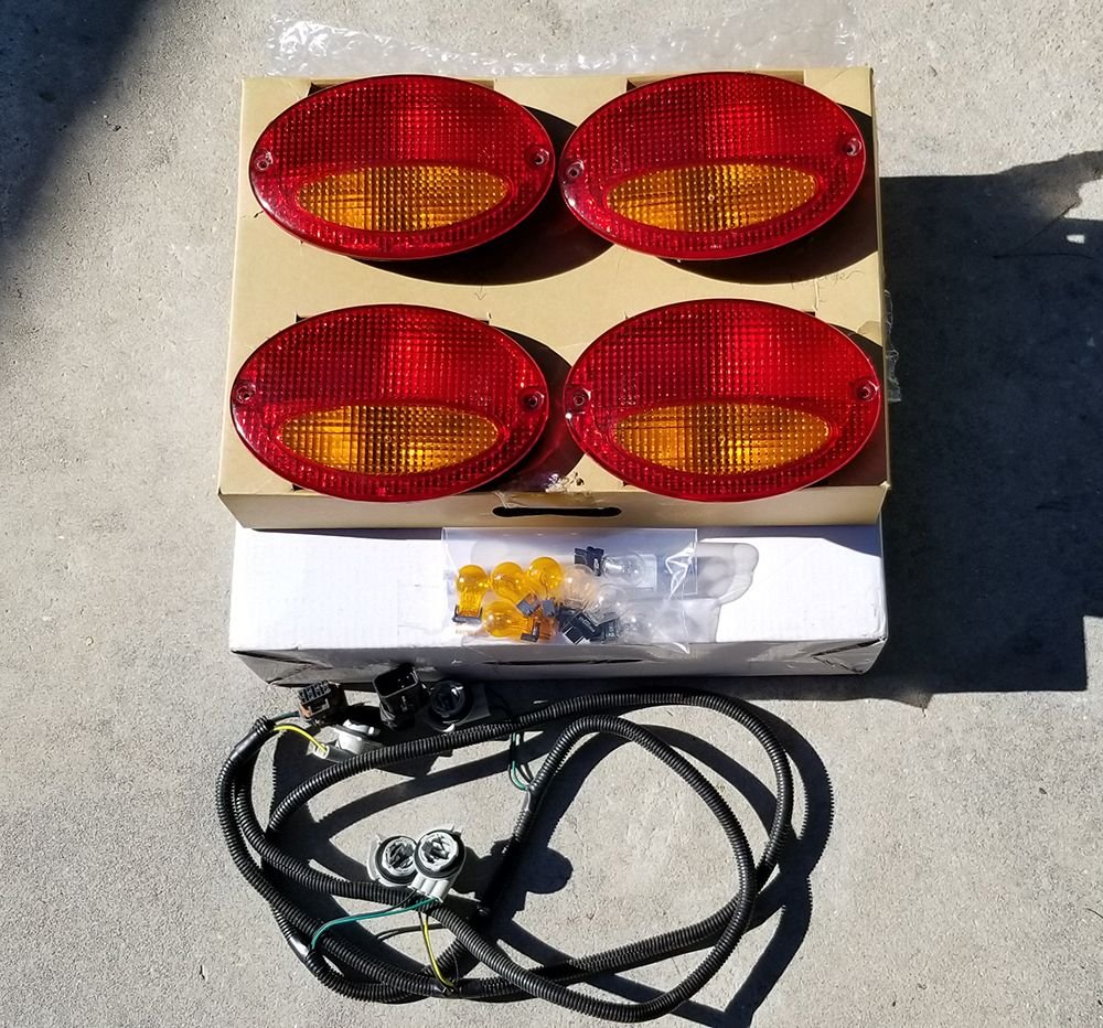 FS (For Sale) Euro Taillight Kit Red /Amber Full Kit w/ bulbs