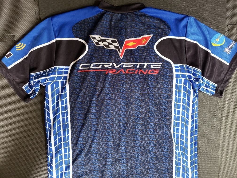 FS (For Sale) C6 Corvette Racing Team Shirt 50th Anniversary LeMans