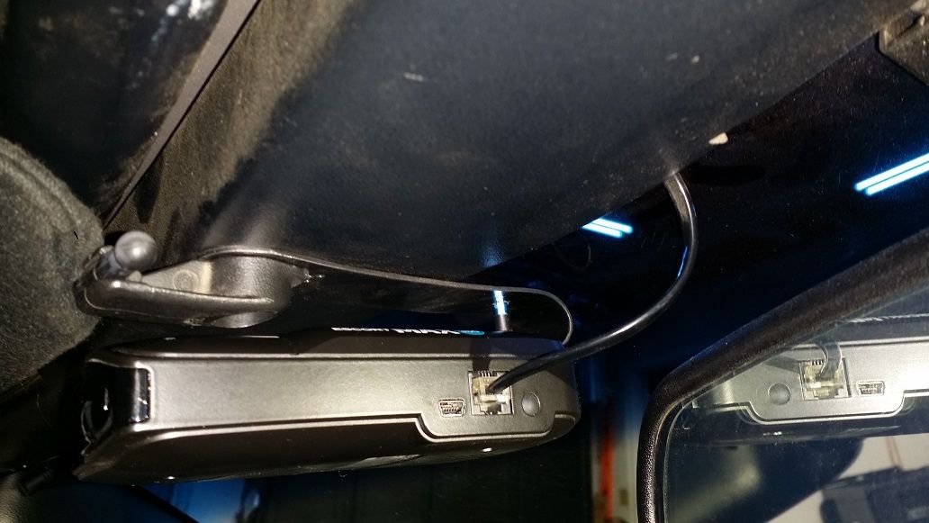 My Escort Max 360 visor mount CorvetteForum Chevrolet Corvette Forum Discussion