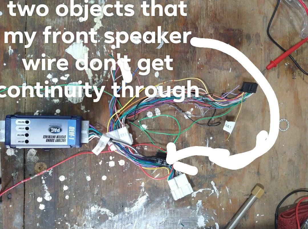 Front speakers not working w/roem vet1/double din!!! CorvetteForum Chevrolet Corvette Forum