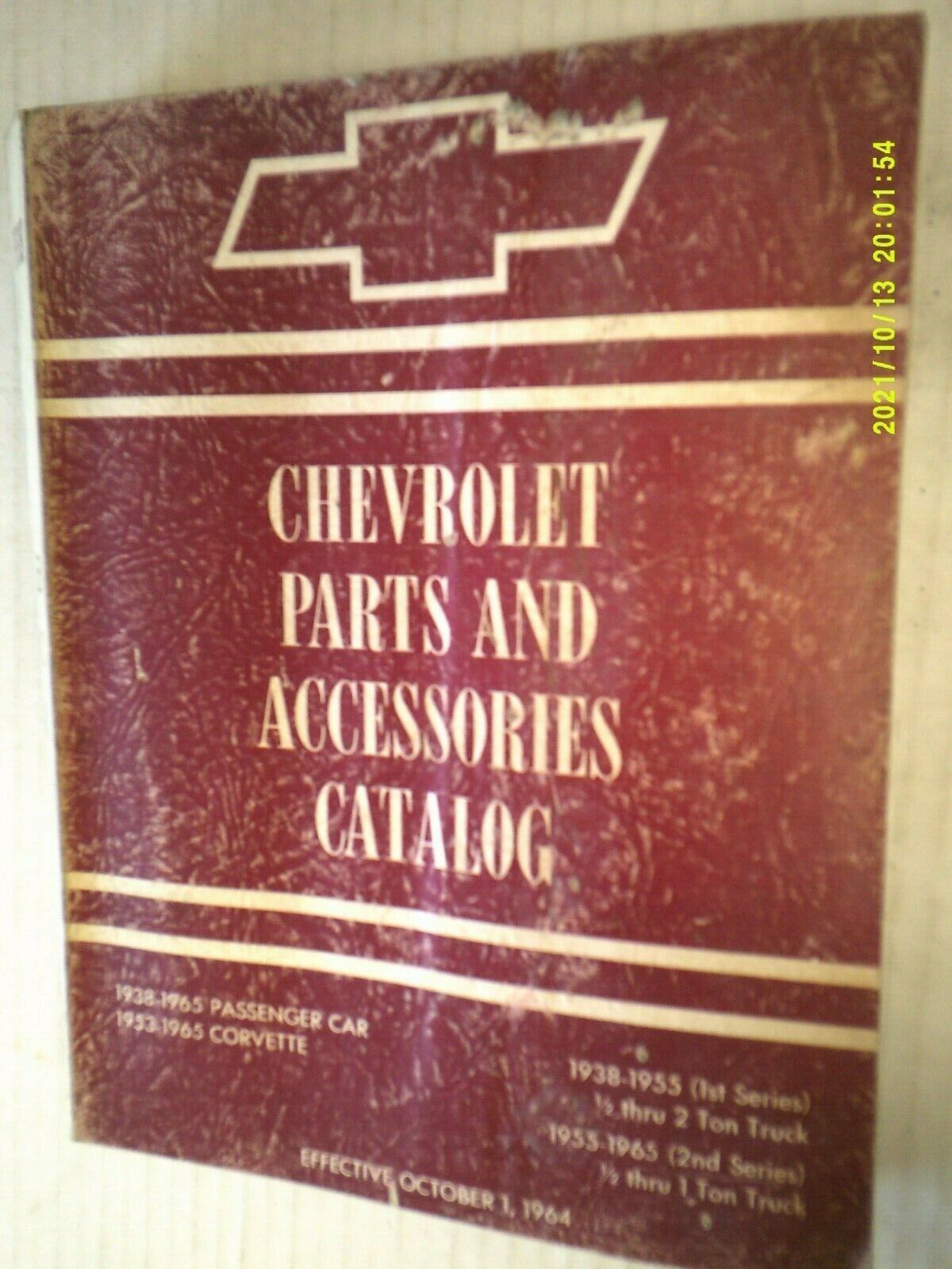 C2 64 Chevrolet PARTS AND ACCESSORIES CATALOG CorvetteForum