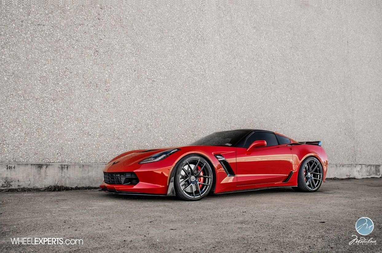 C7 Z06 lowered on Modulare Wheels....nice! CorvetteForum Chevrolet