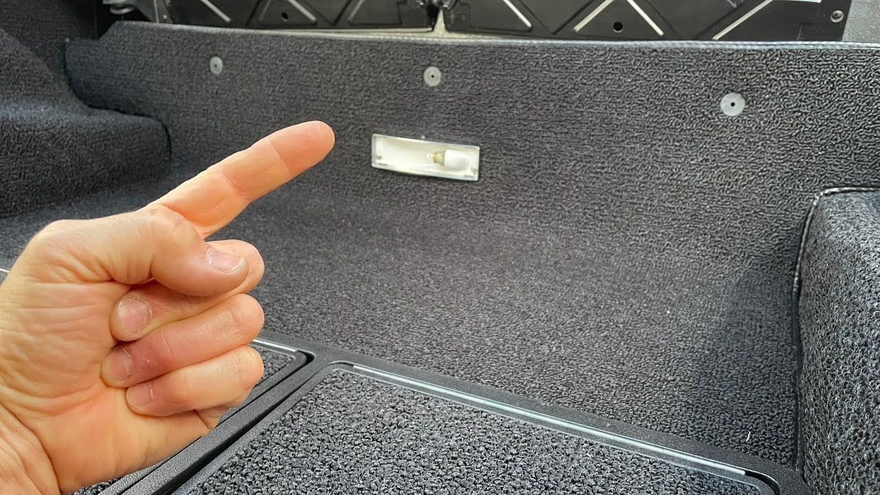 Carpet retaining plugs
