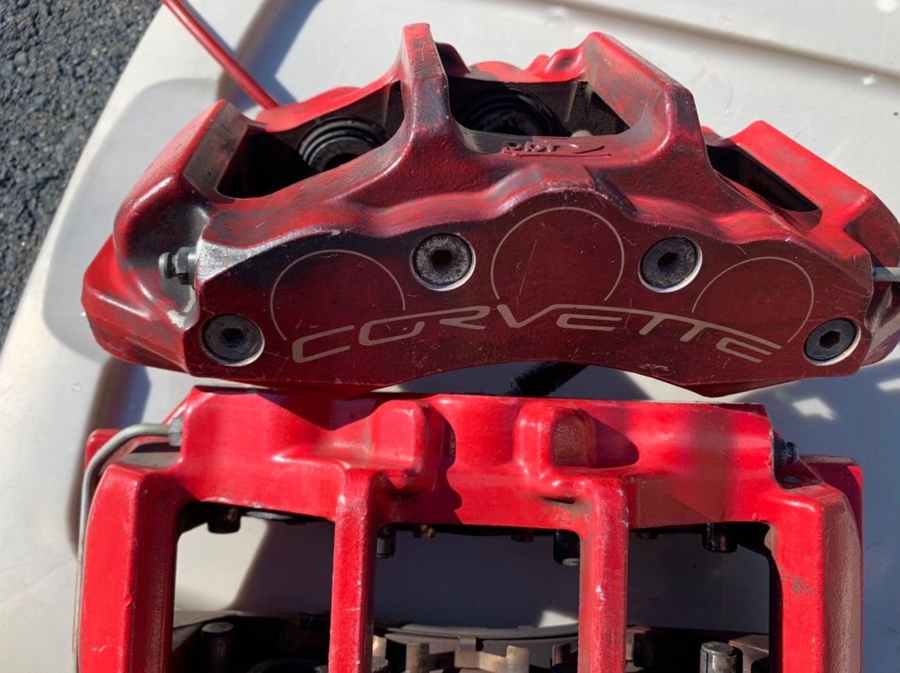 FS (For Sale) 2006 C6 Z06 Calipers and carbotech pads 325 shipped