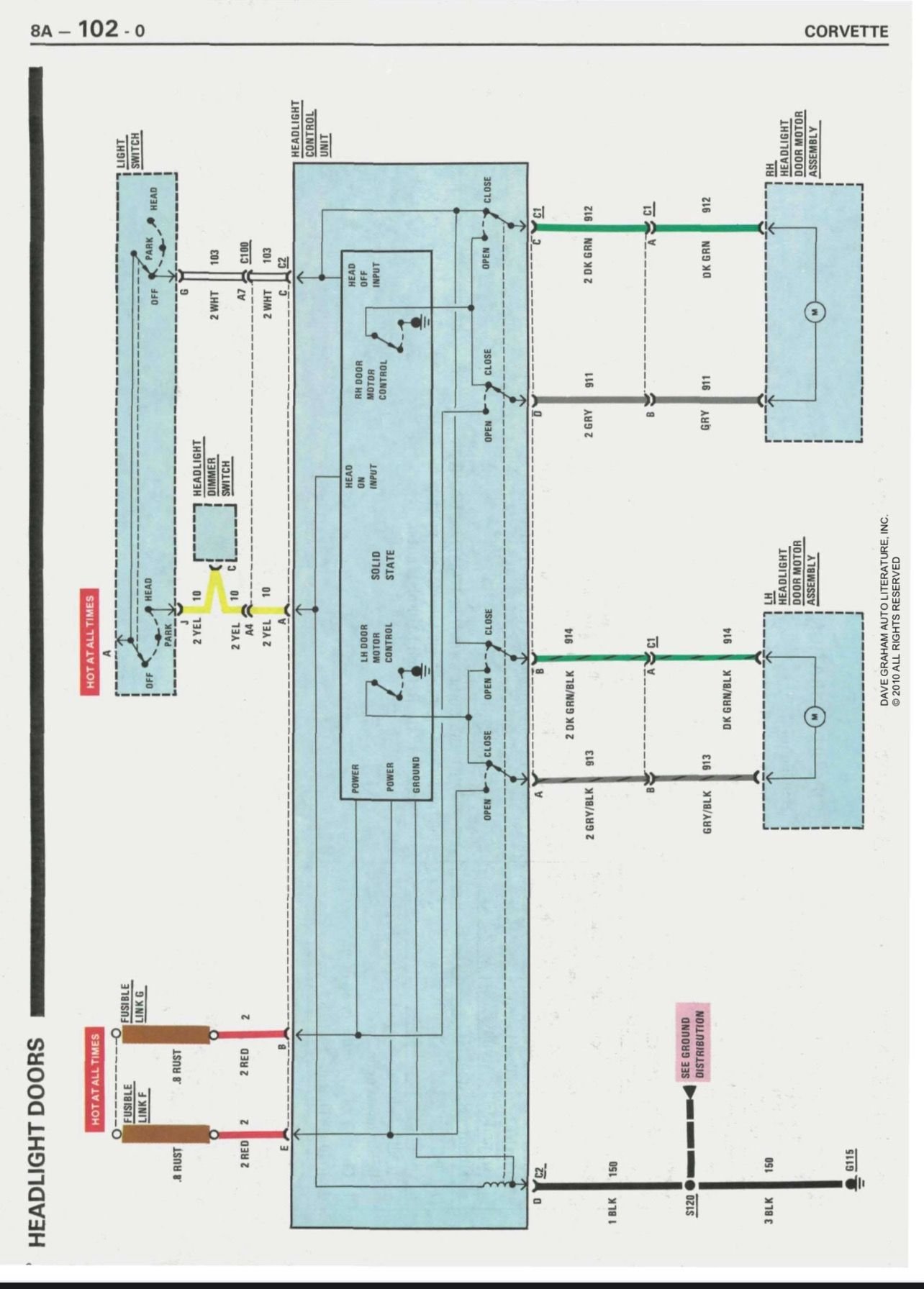 8487 to 8896 headlight motor conversion. CorvetteForum Chevrolet Corvette Forum Discussion