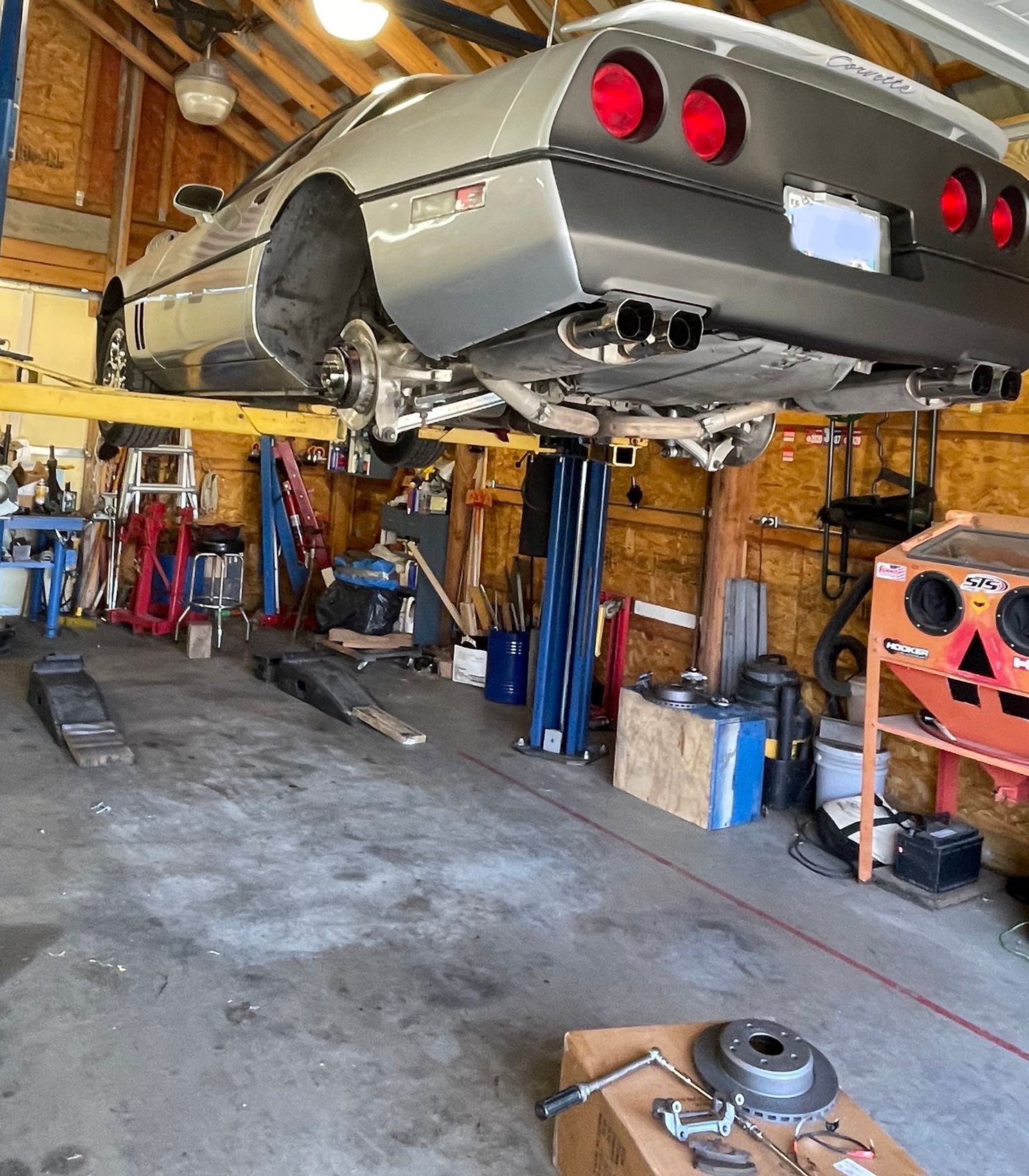 Shocks and Ball Joints on ‘85 still hear a clunk CorvetteForum