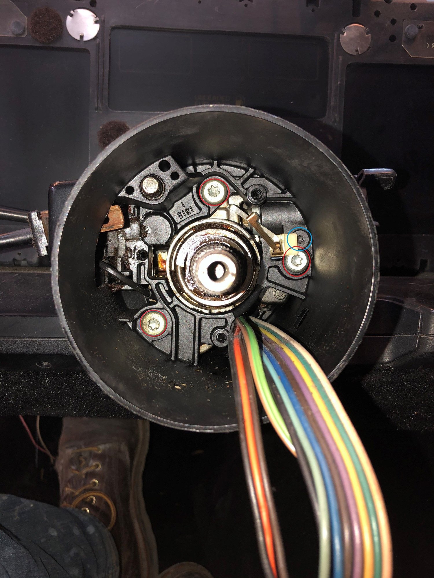 Early C4 Corvette Loose Steering Column Teardown Guide
