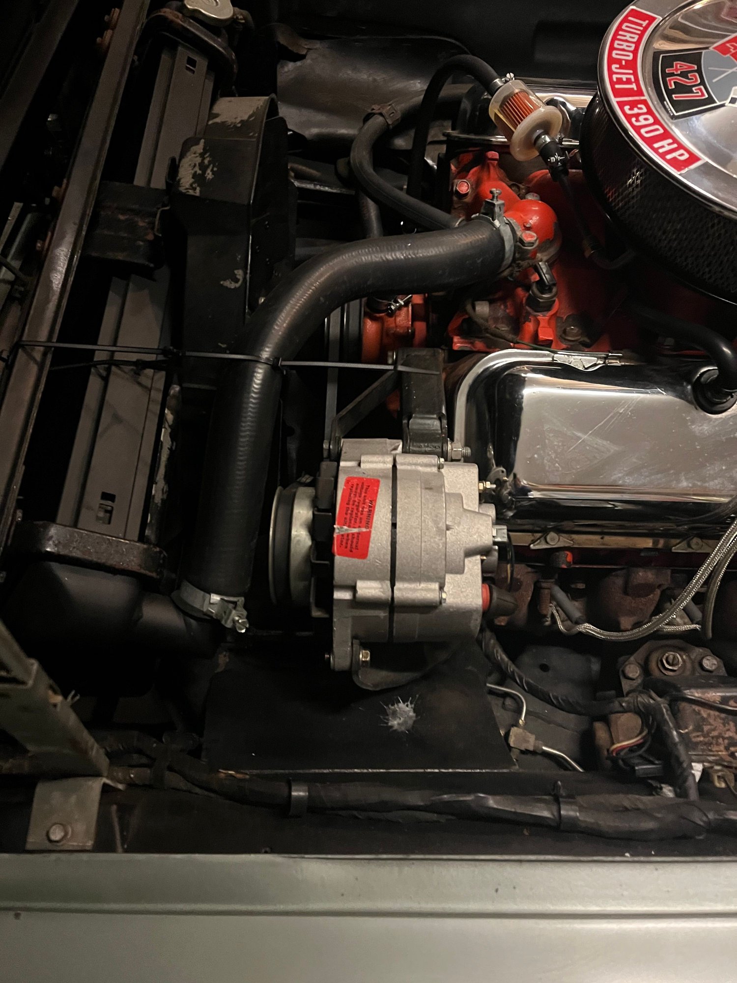 C2 '66 427/390 Alternator Pulley Alignment CorvetteForum Chevrolet Corvette Forum Discussion