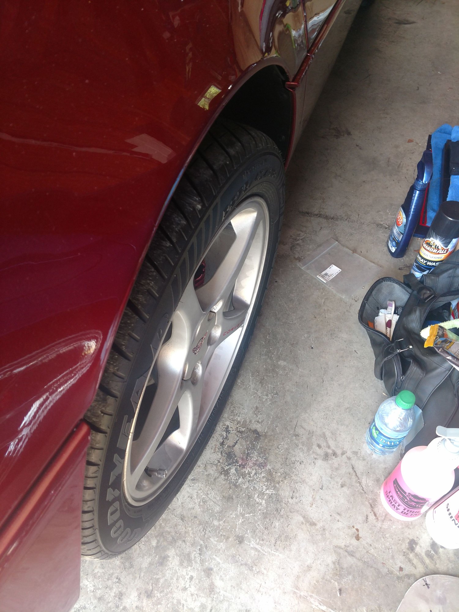 1987 rear passenger tire issue CorvetteForum Chevrolet Corvette