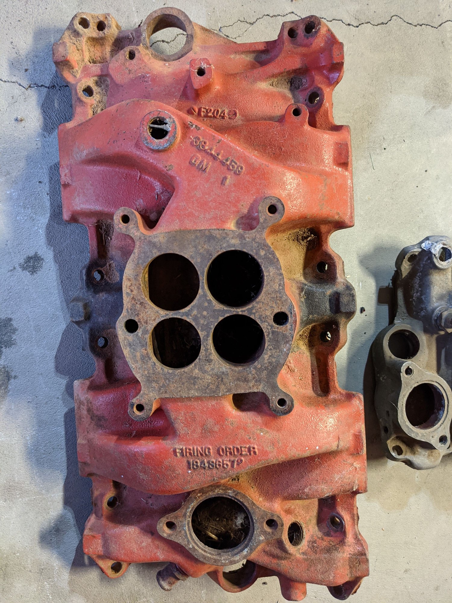 FS (For Sale) 3844459 Intake Manifold, 461/291 Fuelie Heads (Bay Area