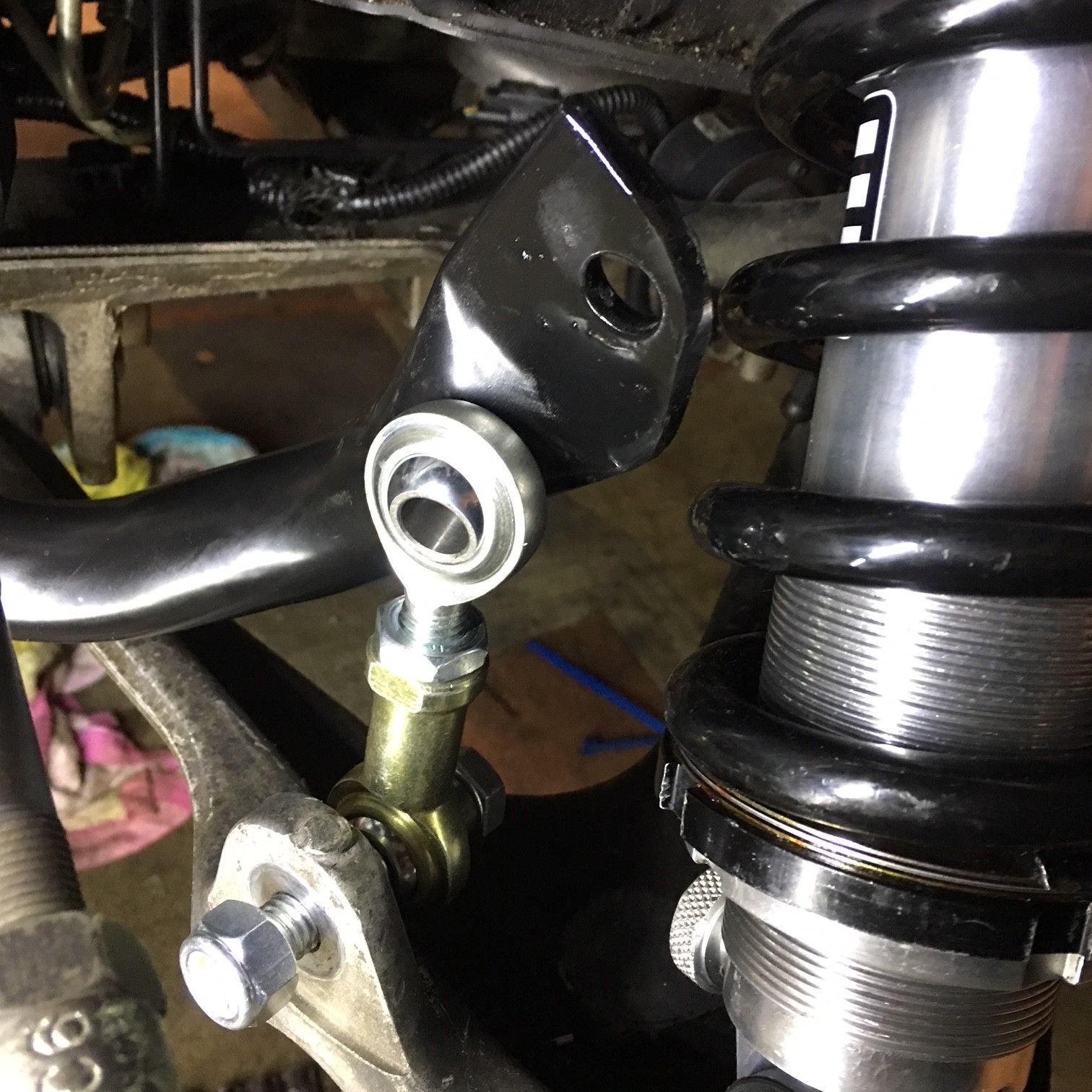 Front Steinjager Sway Bar End Link Installation Question CorvetteForum Chevrolet Corvette