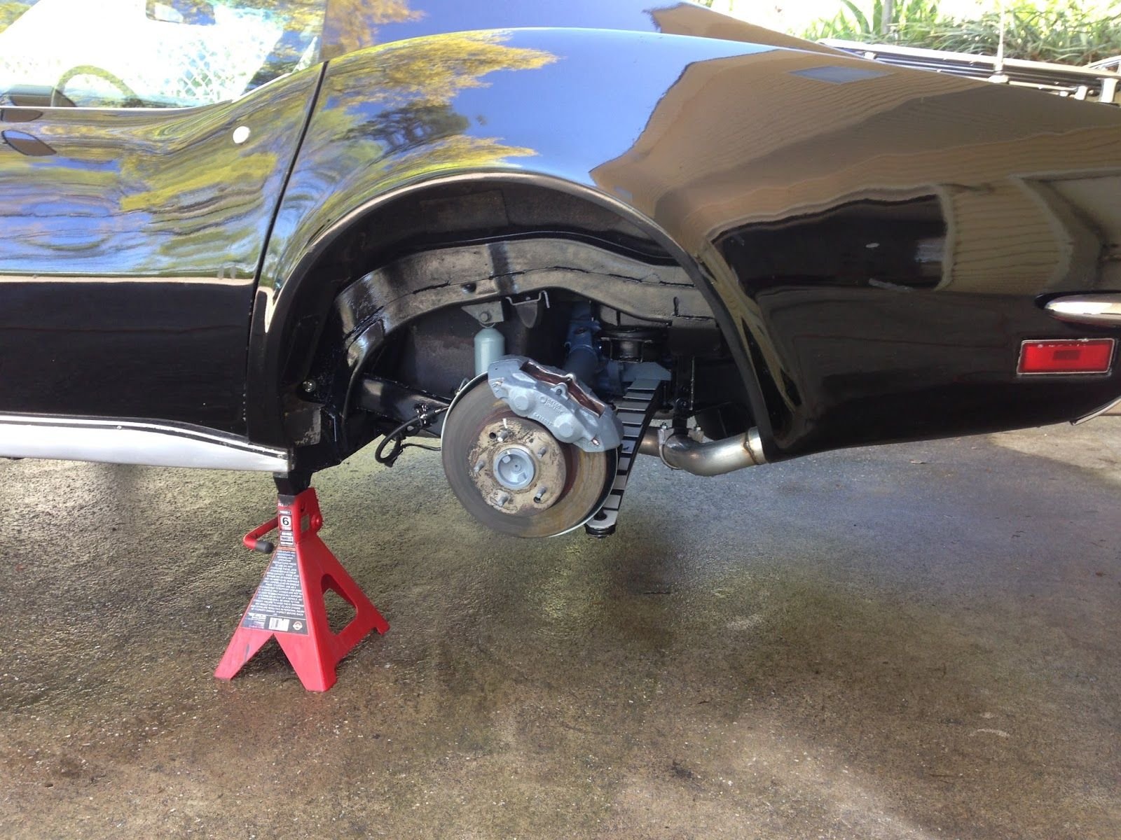 Correct jack stands location for long term CorvetteForum Chevrolet