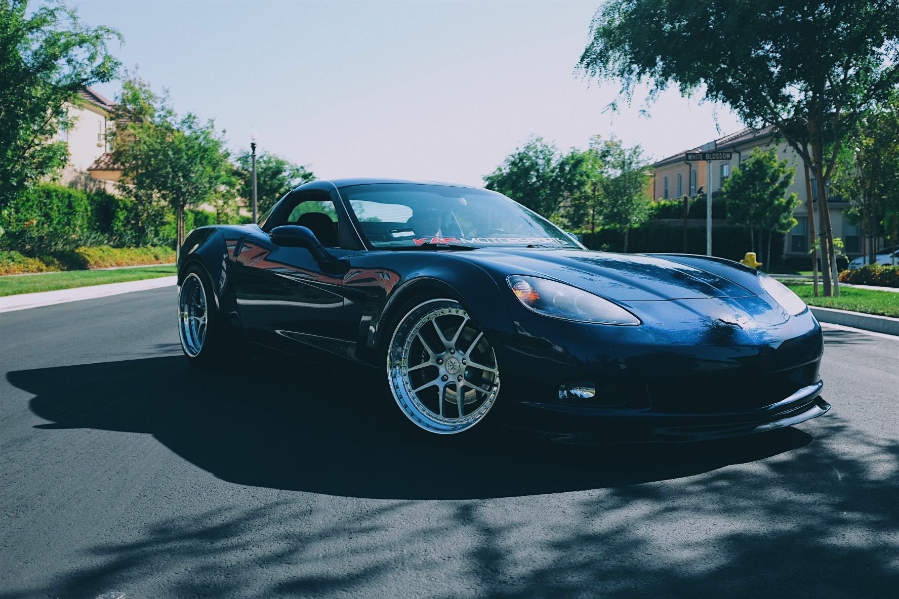 Corvette Base C6 Widebody NoBolts FENDER FLARES Conversion // FIRST IN THE WORLD