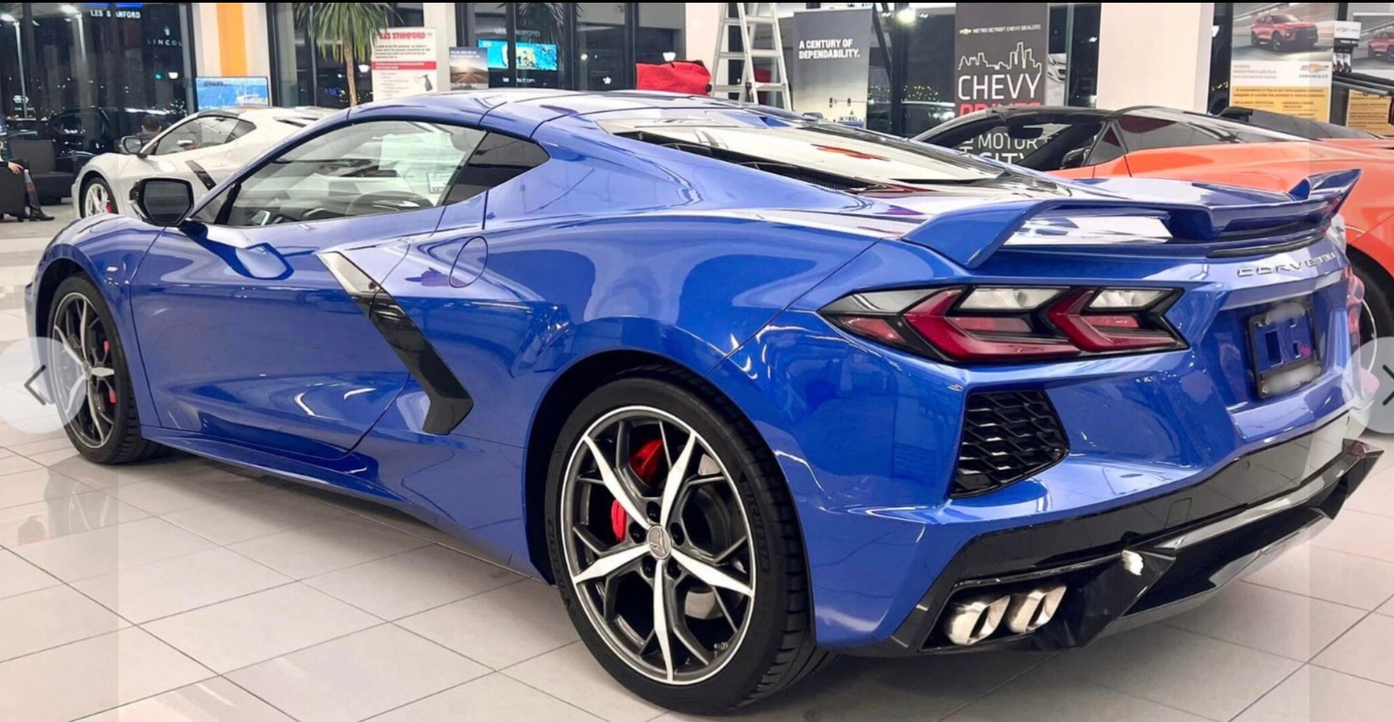 NYC Auto Show with ERay, Z06 and new Riptide Blue on the Equinox