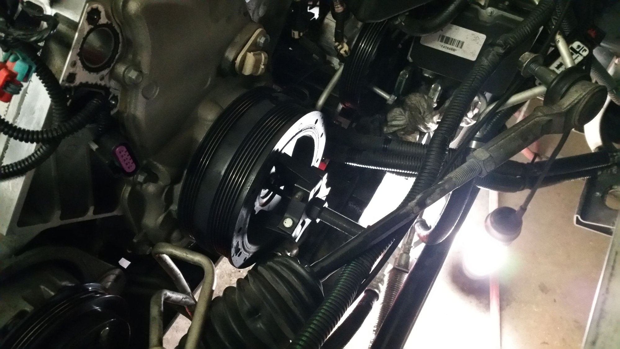 Harmonic Balancer video problem or not? CorvetteForum Chevrolet