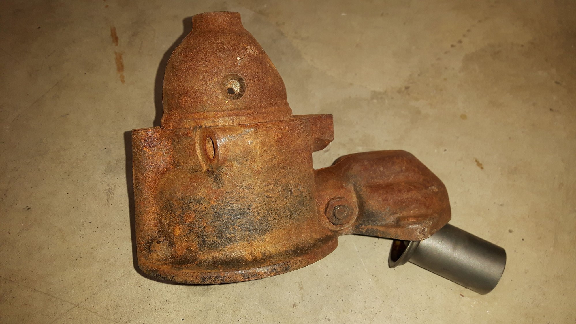 Is this a Chevy starter motor nose? Pic. CorvetteForum Chevrolet