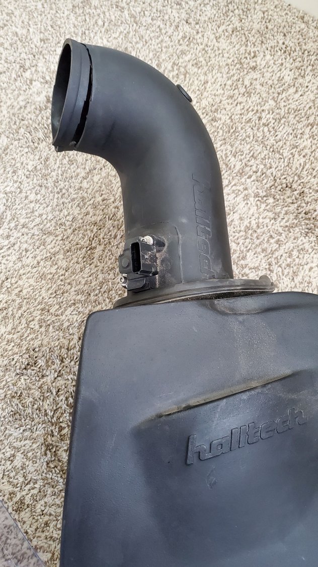Halltech Intake tube cracked CorvetteForum Chevrolet Corvette Forum