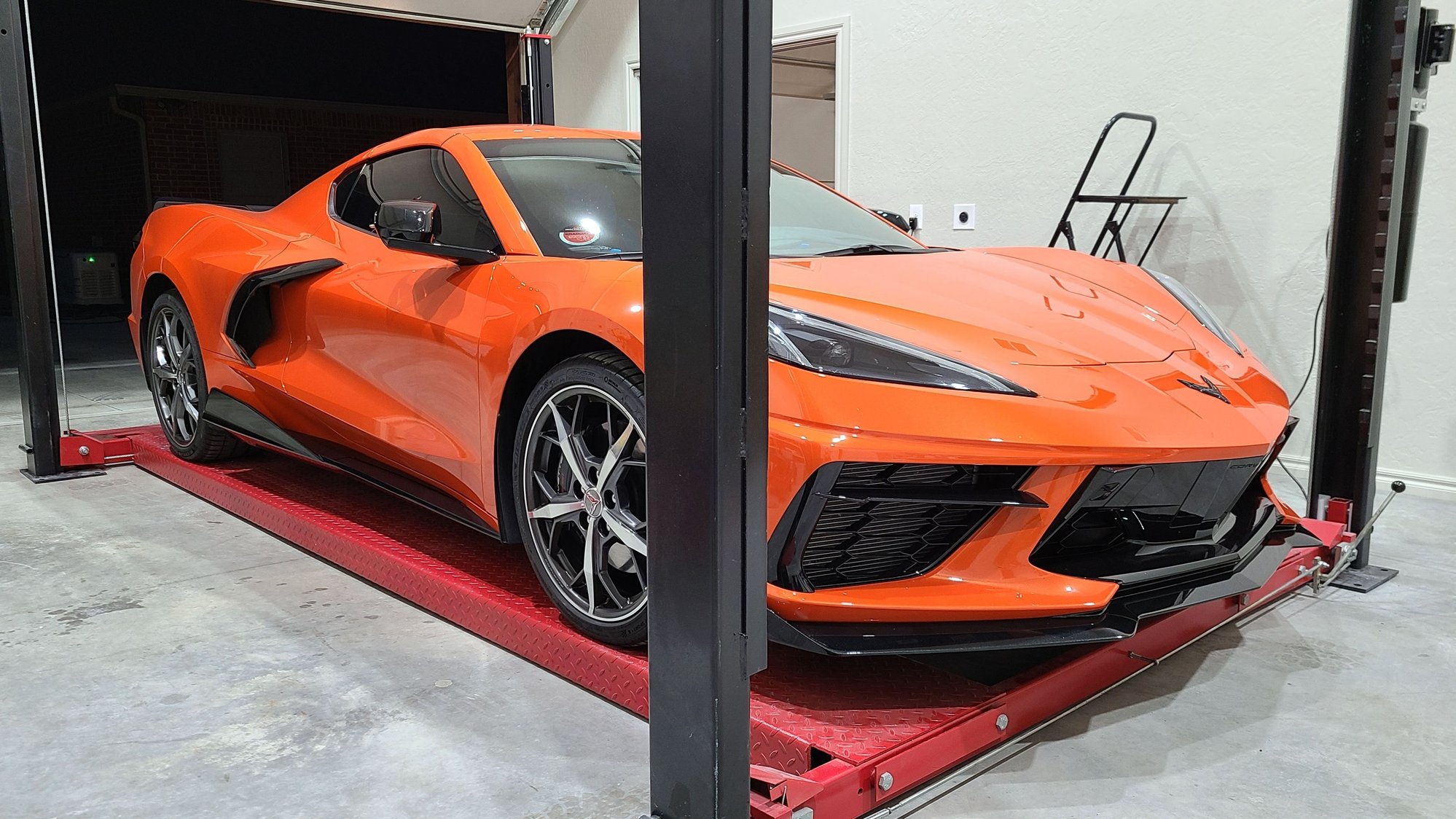 Added the GM Carbon Fiber Painted Carbon Flash Ground Effects Package CorvetteForum