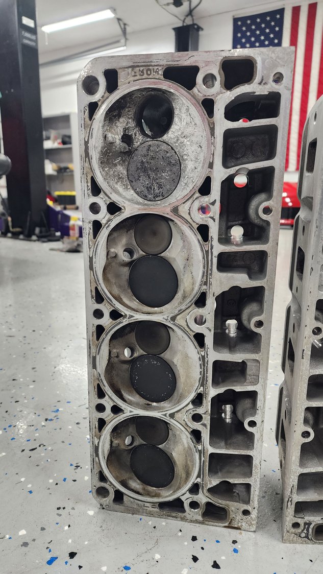 FS (For Sale) "Fixed" GM LS7 Heads, Bronze Guides BTR .660 Springs One Damaged CorvetteForum