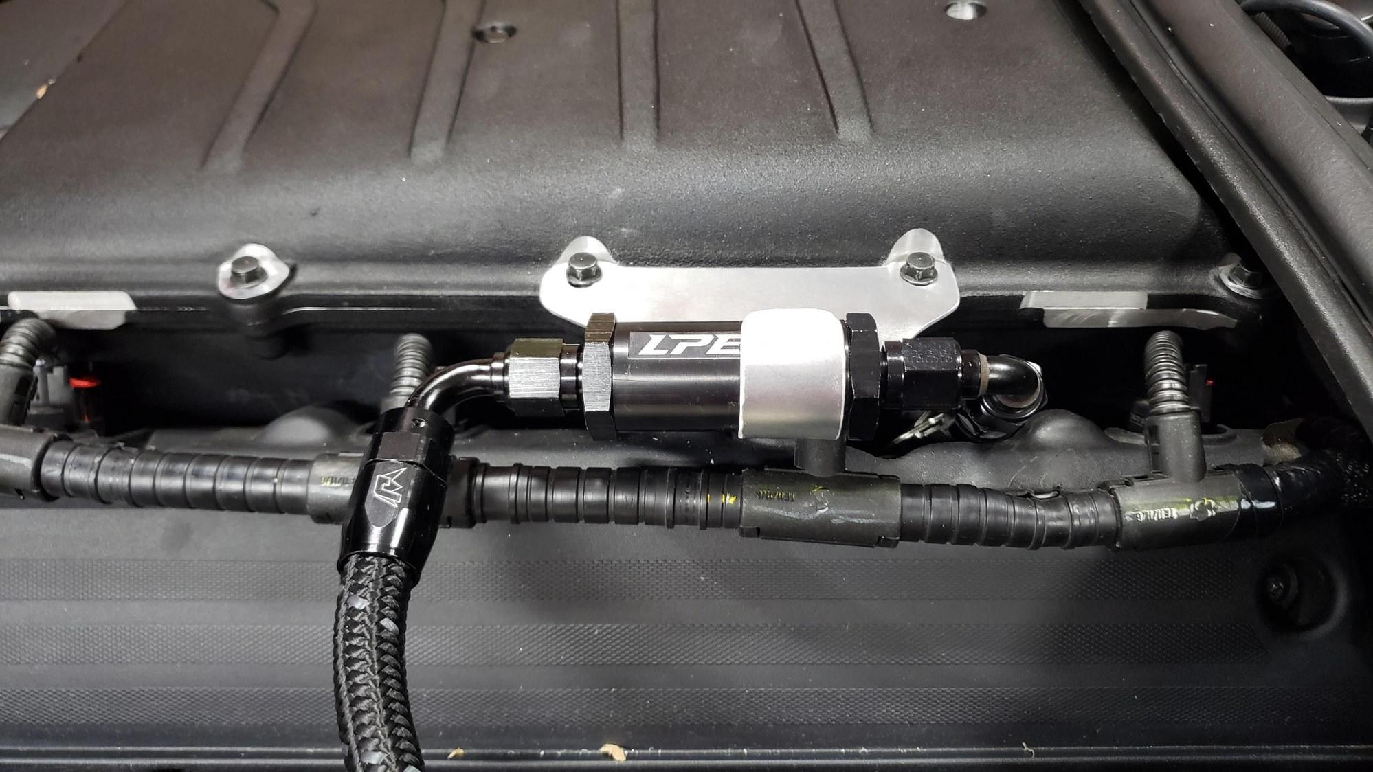 Fuel flow restriction Anyone change out this fuel line? CorvetteForum Chevrolet Corvette