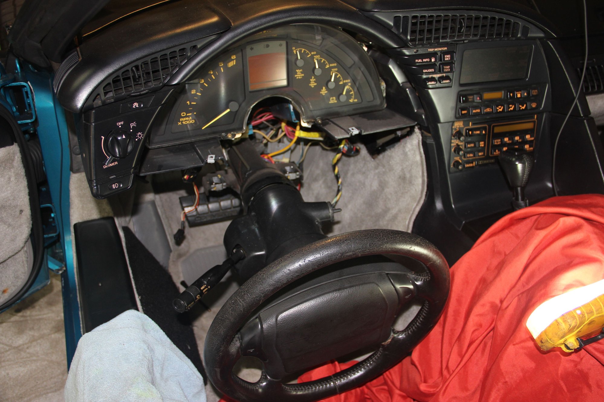 Instrument Panel Removal CorvetteForum Chevrolet Corvette Forum