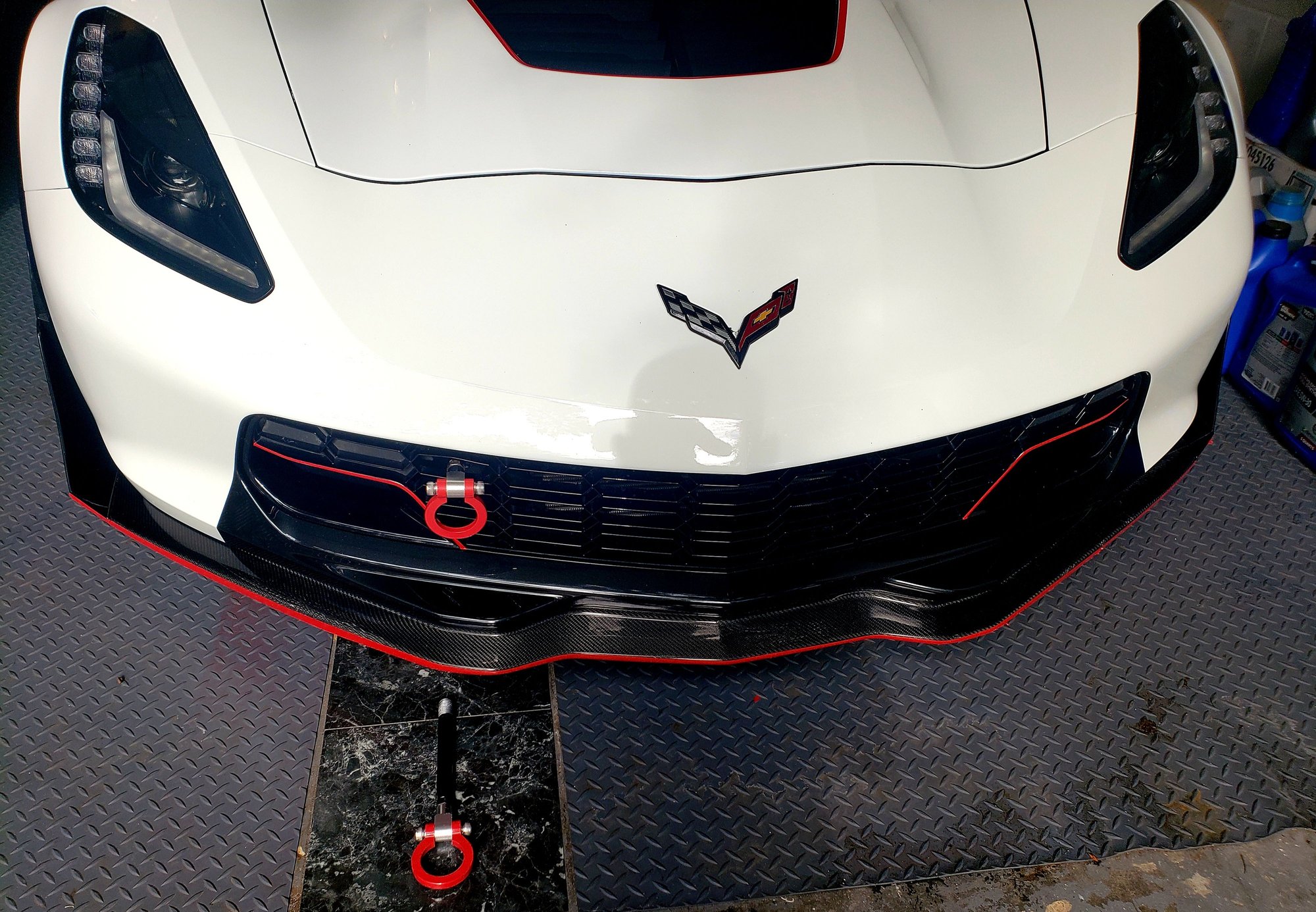 FS (For Sale) C7 front tow hook CorvetteForum Chevrolet Corvette