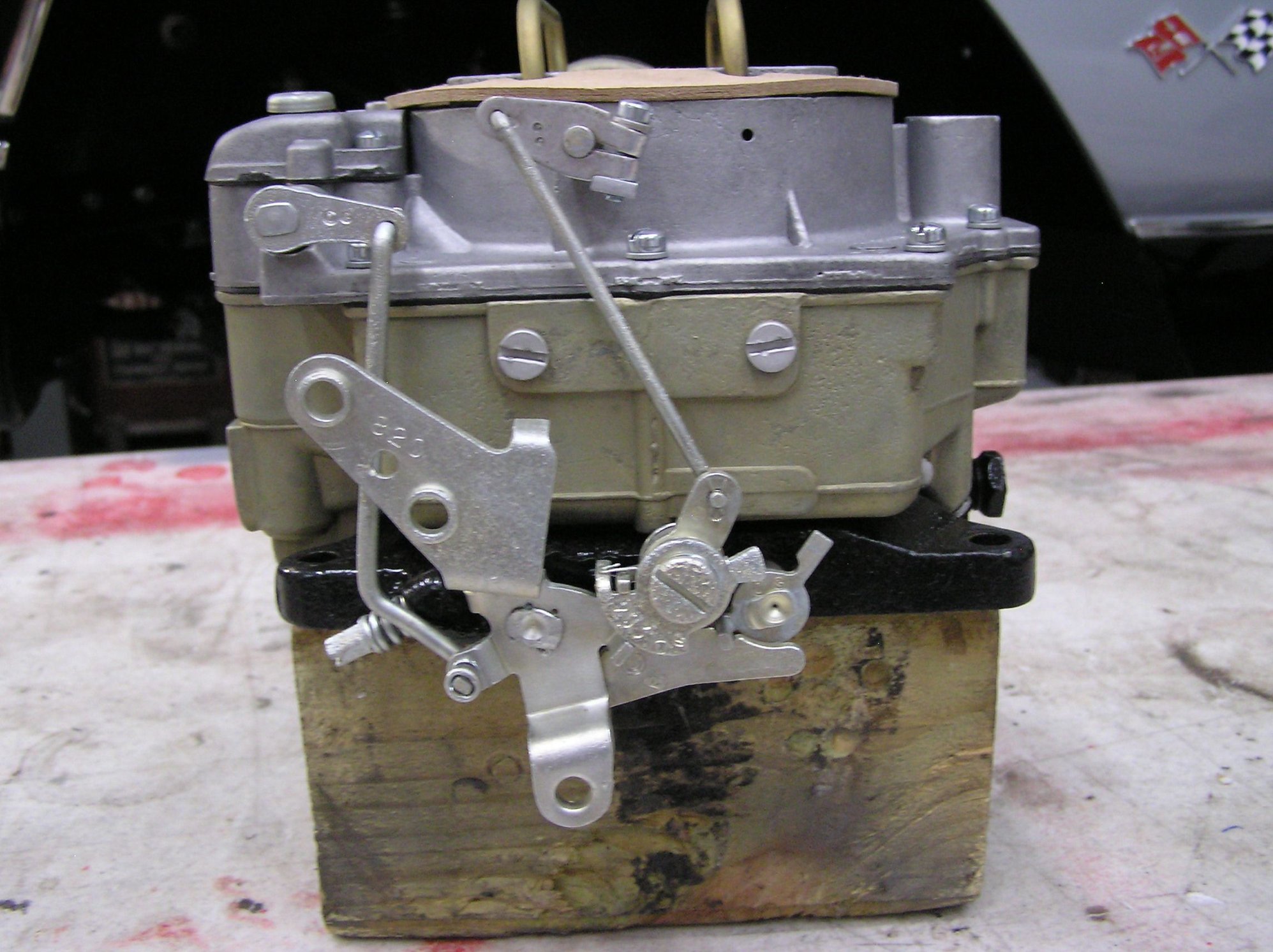 Dual Carter WCFB setup question CorvetteForum Chevrolet Corvette