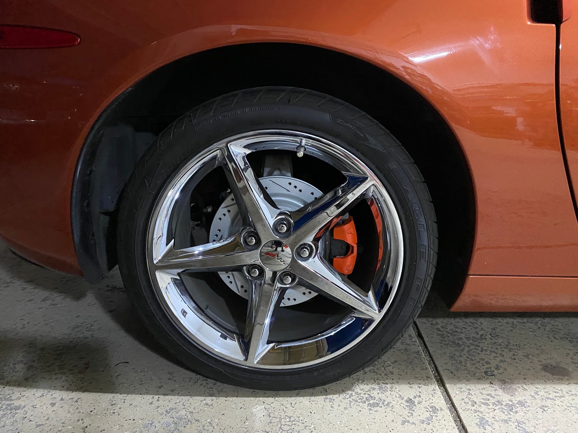 Drilled/slotted rotor for C6 base model CorvetteForum