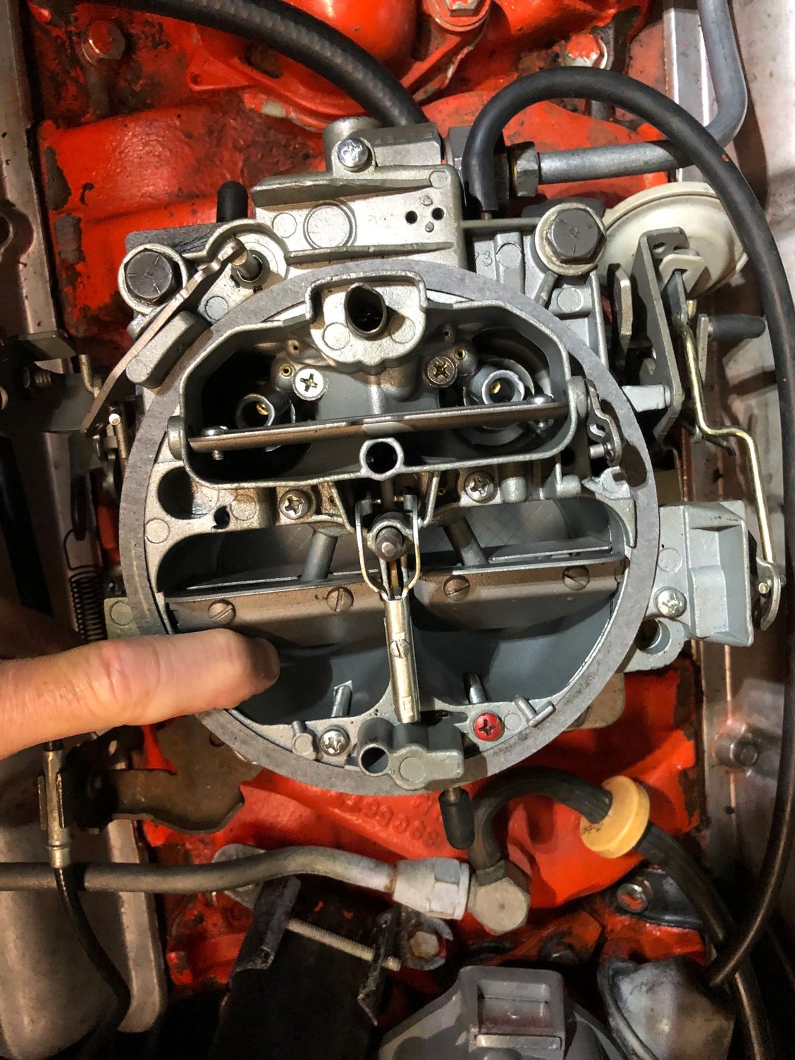 quadrajet electric choke conversion CorvetteForum Chevrolet