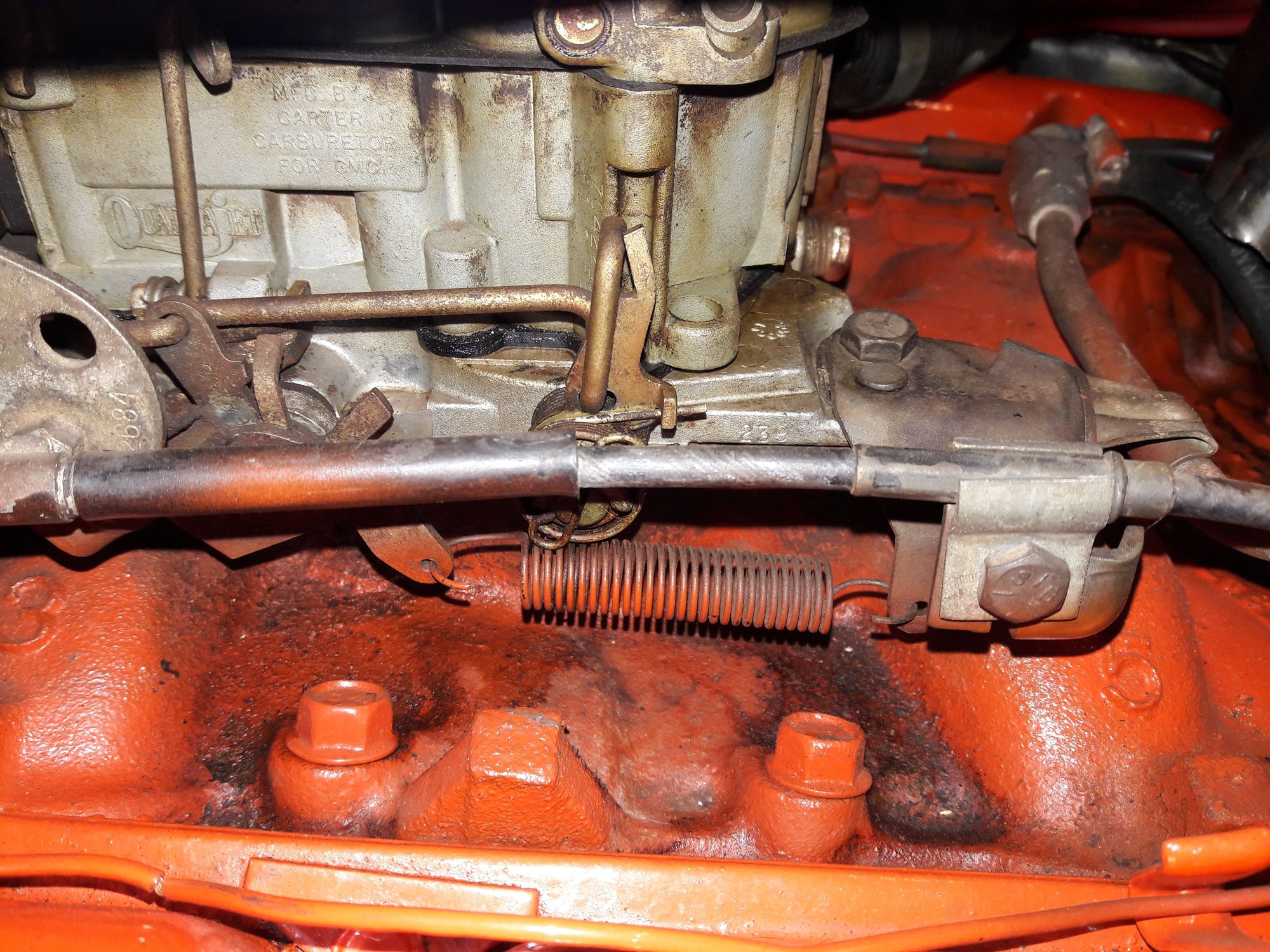 1972 throttle return spring CorvetteForum Chevrolet Corvette Forum Discussion