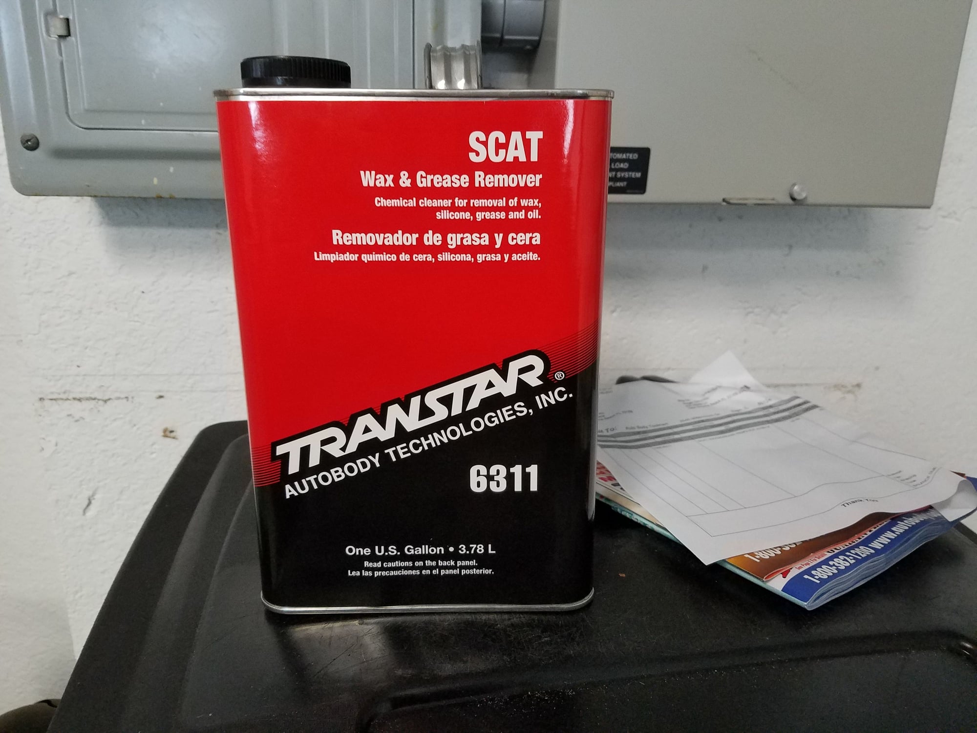 Transtar 6311 Scat Wax & Grease Remover, 1-Gallon