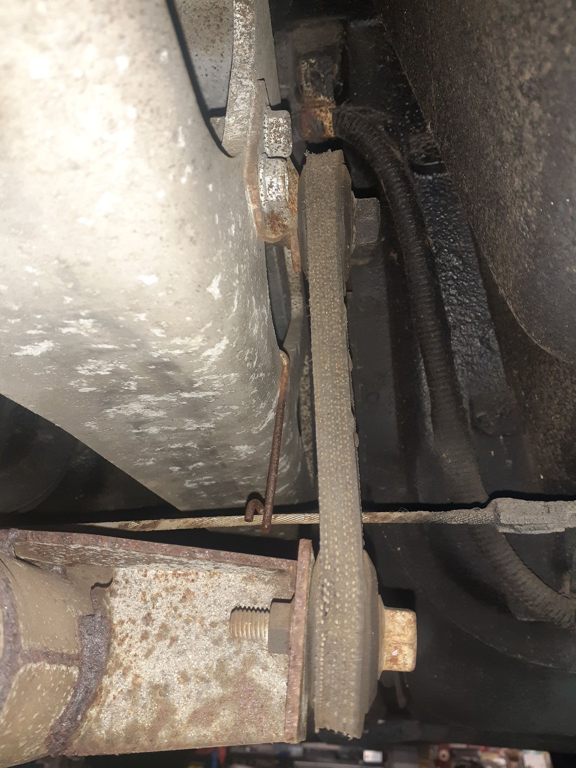 89 Convertible Parking Brake Cable Hanging Low CorvetteForum