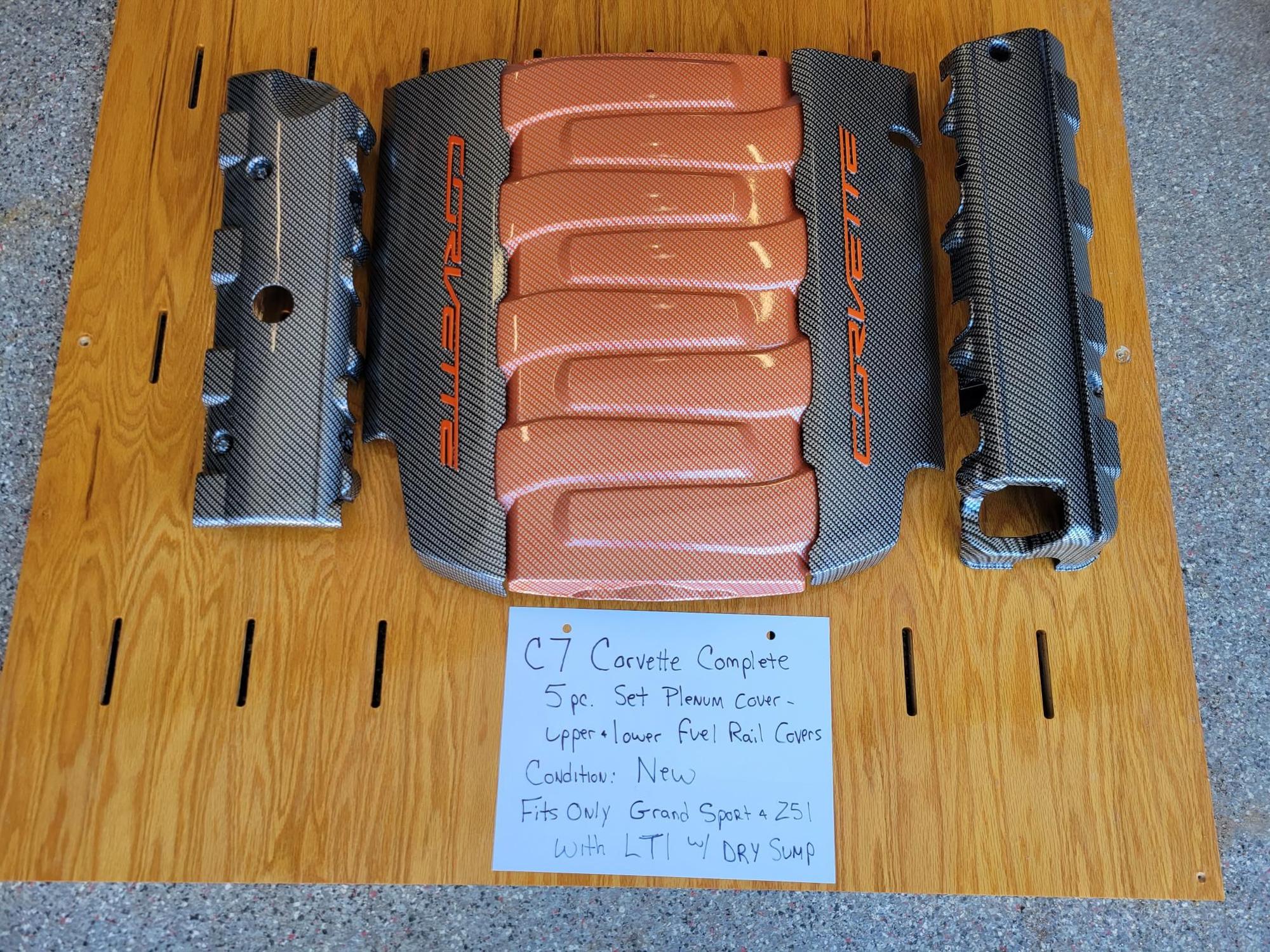 FS (For Sale) C7 Custom Plenum & Fuel rail covers (OEM) - CorvetteForum ...