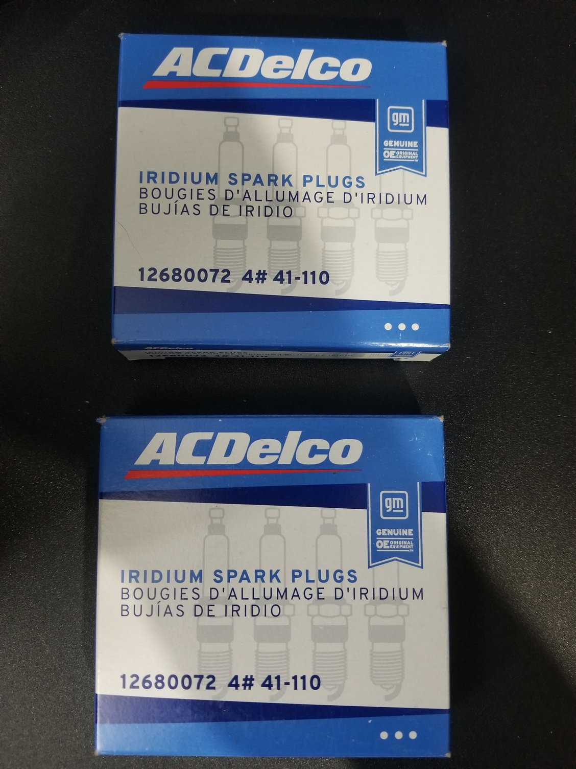 FS (For Sale) ACDELCO Iridium Spark Plugs, 12680072, 41110, set of 8