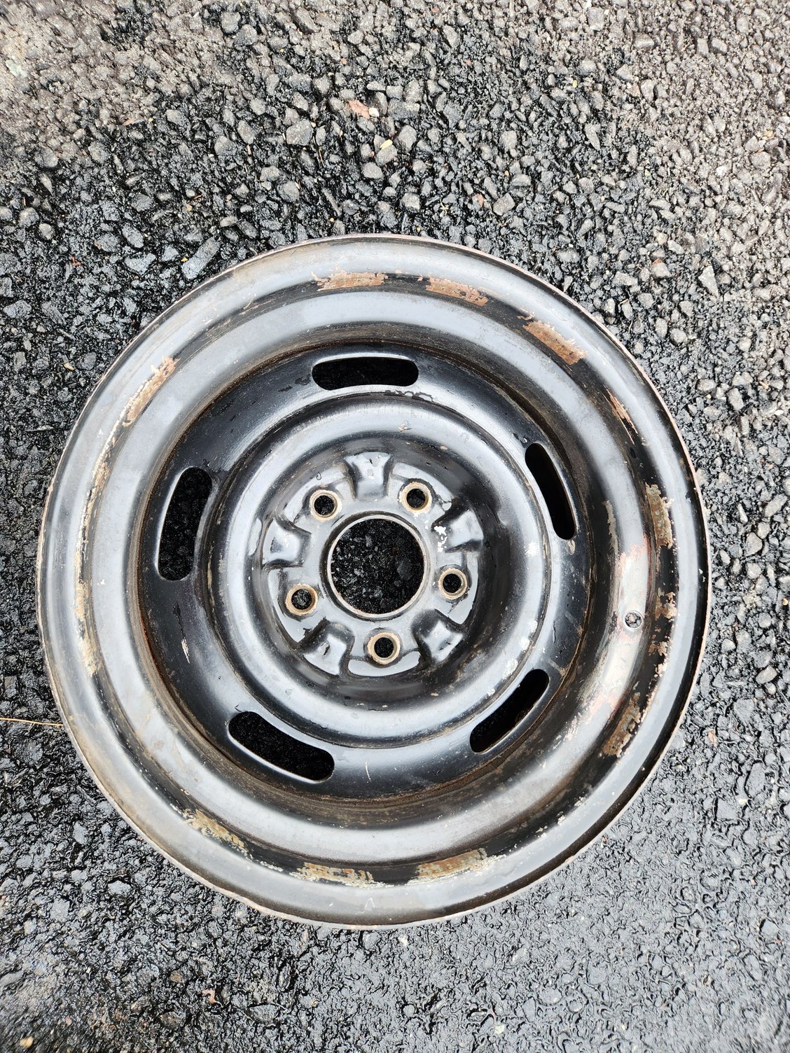 FS (For Sale) Pair of AG Code 15x7 Steel Rally Rims - CorvetteForum ...