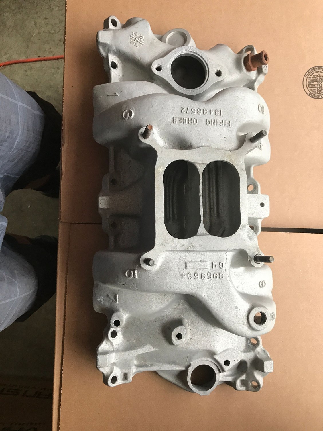 FS (For Sale) SOLD!! Original LT1 intake and Holley carb 650 ea. or