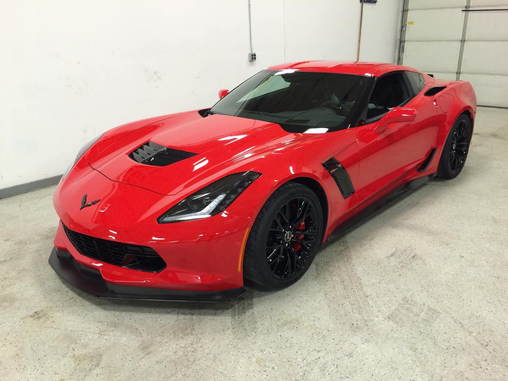 Katech Carbon Fiber C7 Z06 Splitter and Side Skirts CorvetteForum
