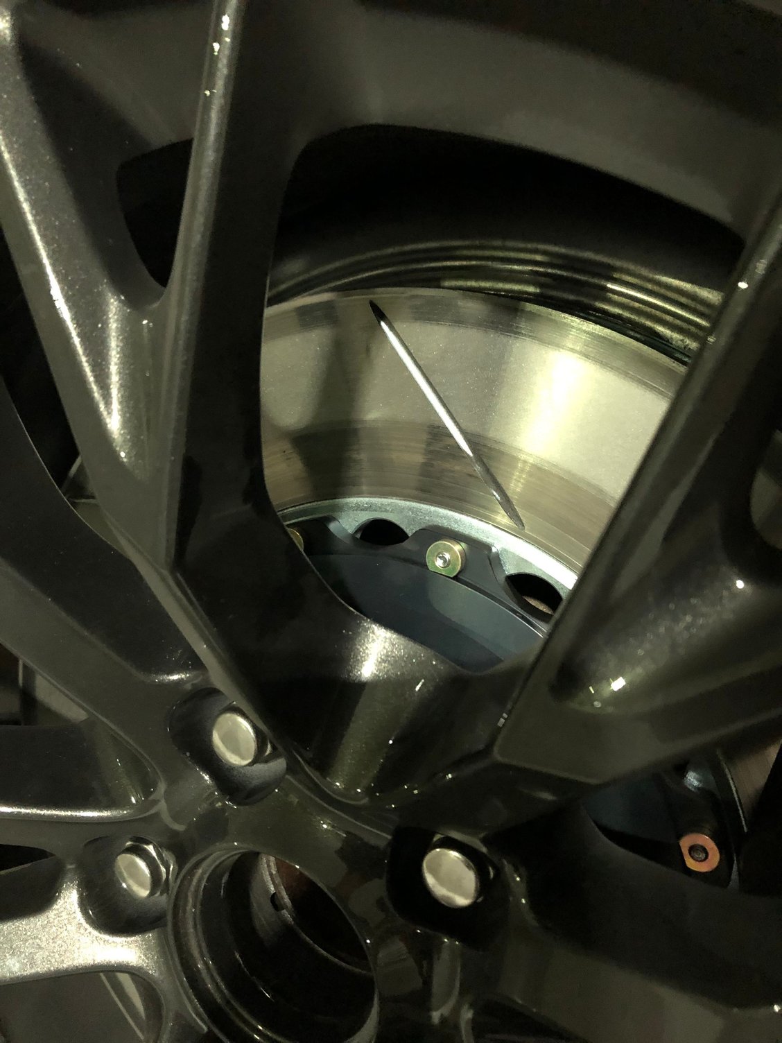 Stripped rotor hold down bolt... crap CorvetteForum Chevrolet