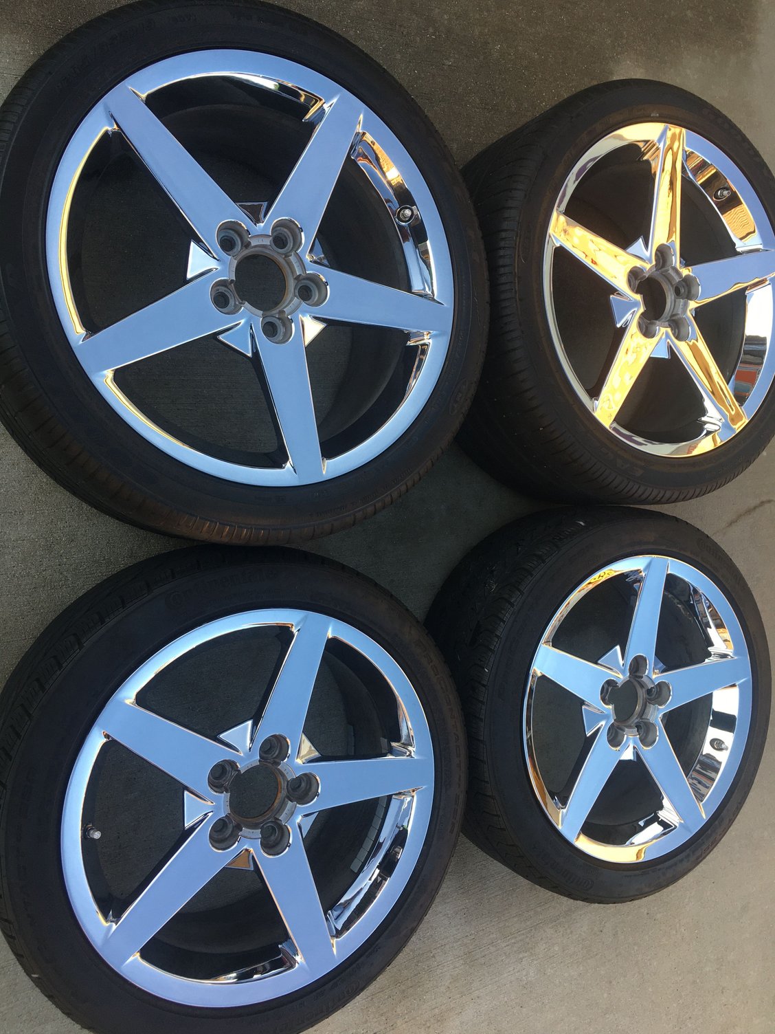 FS (For Sale) OEM 5 spoke chrome wheels -Speedline made in Italy ...