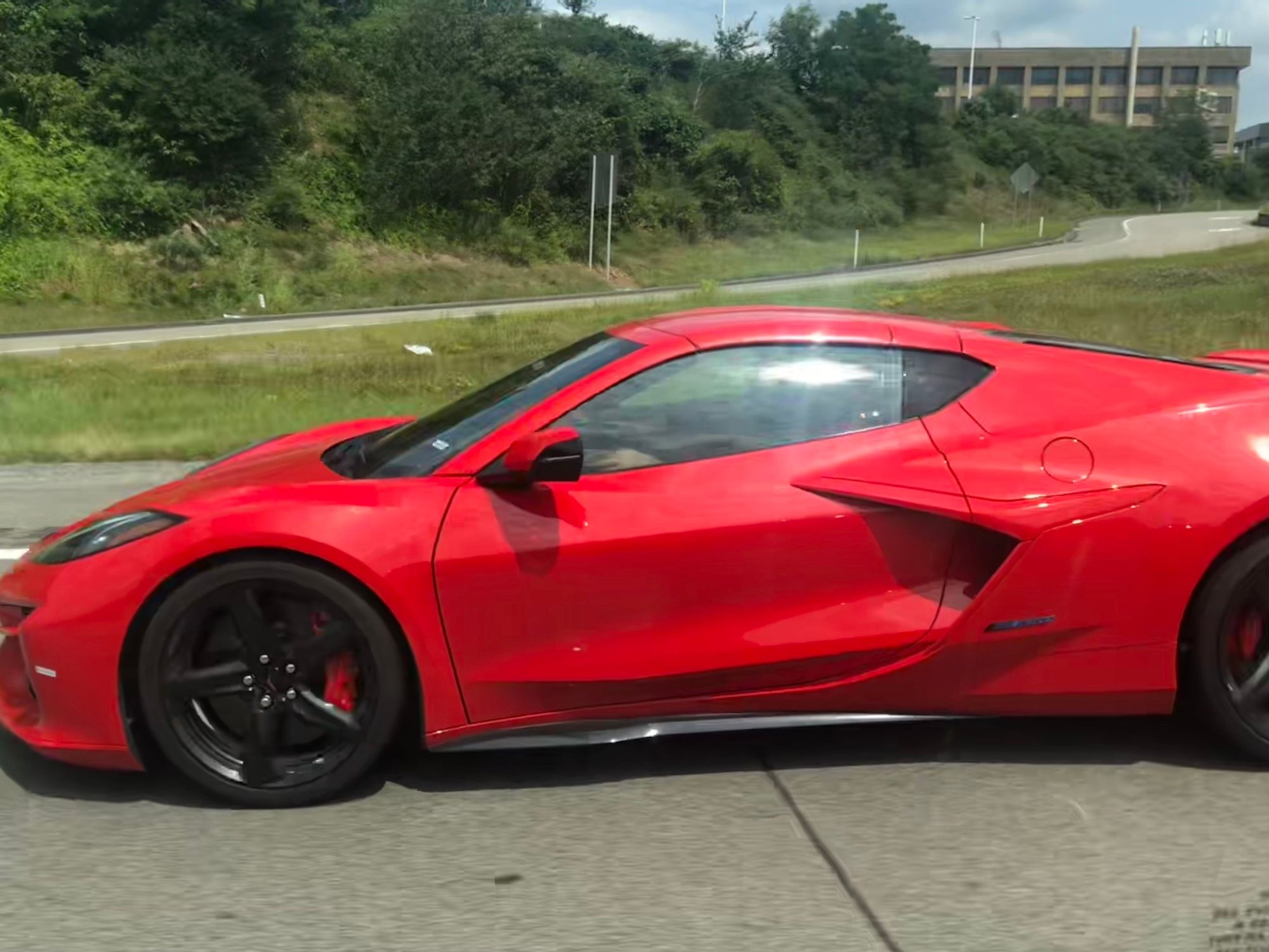 ERay Sighting TODAY in Pittsburgh CorvetteForum Chevrolet