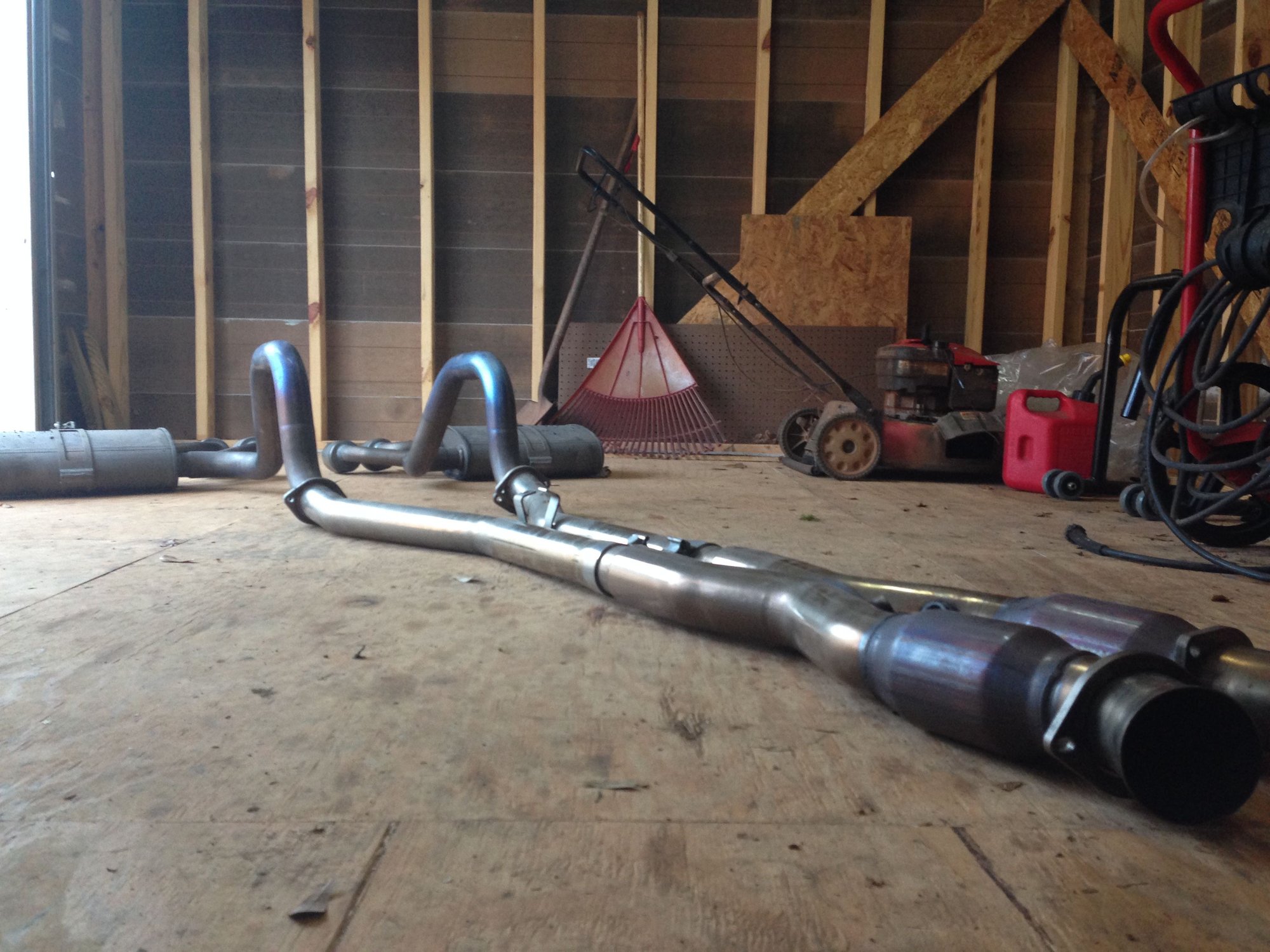 Kooks High Flow Catted XPipe, Mid Pipes, and C5 Z06 titanium Exhaust