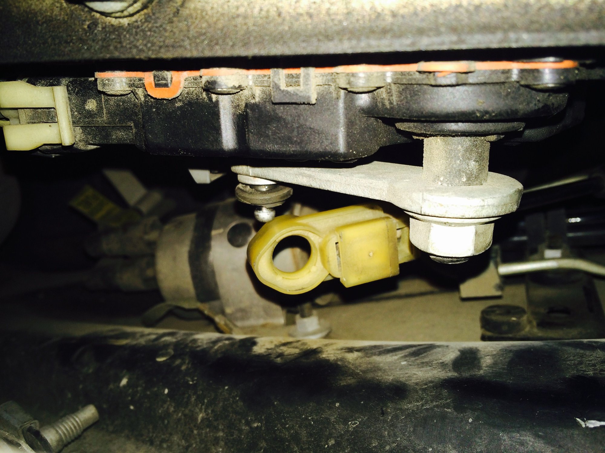 How To (pics) fix broke transmission linkage and adjust linkage
