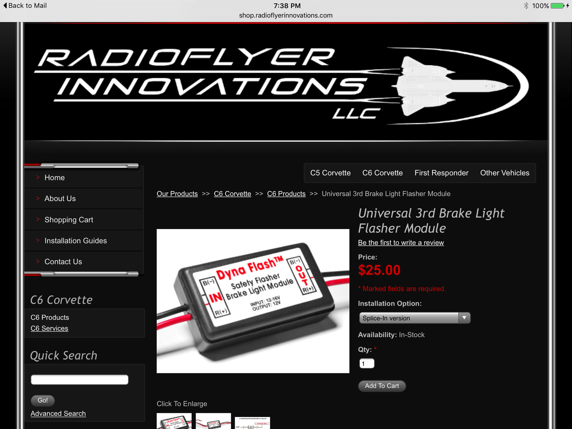 Blinking brake light CorvetteForum Chevrolet Corvette Forum Discussion