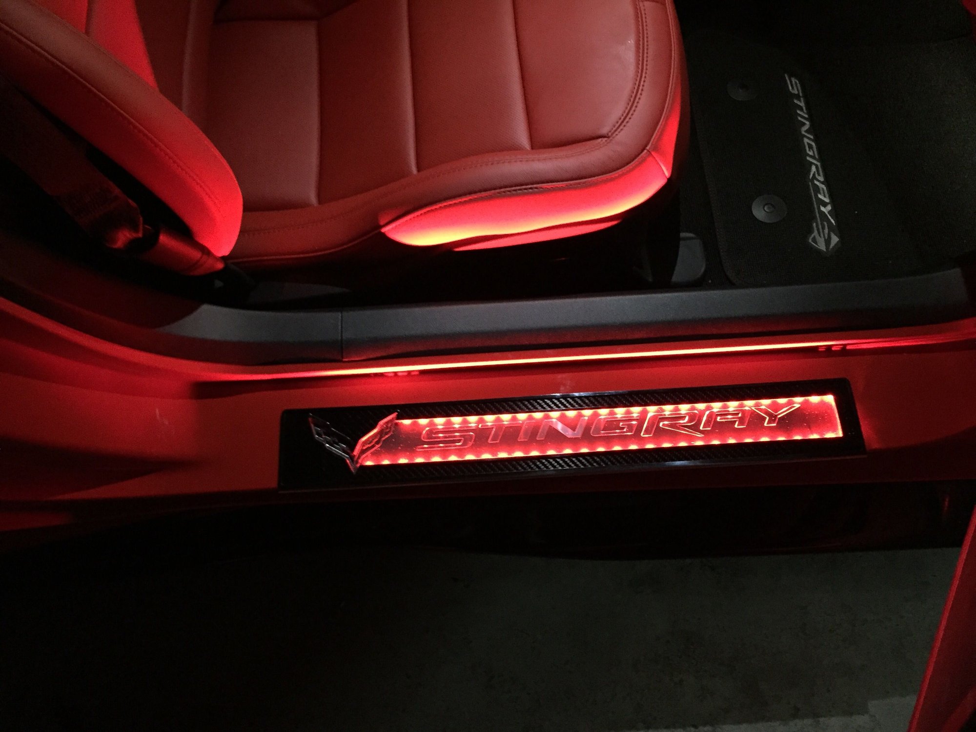 American Car Craft illuminated door sill review CorvetteForum