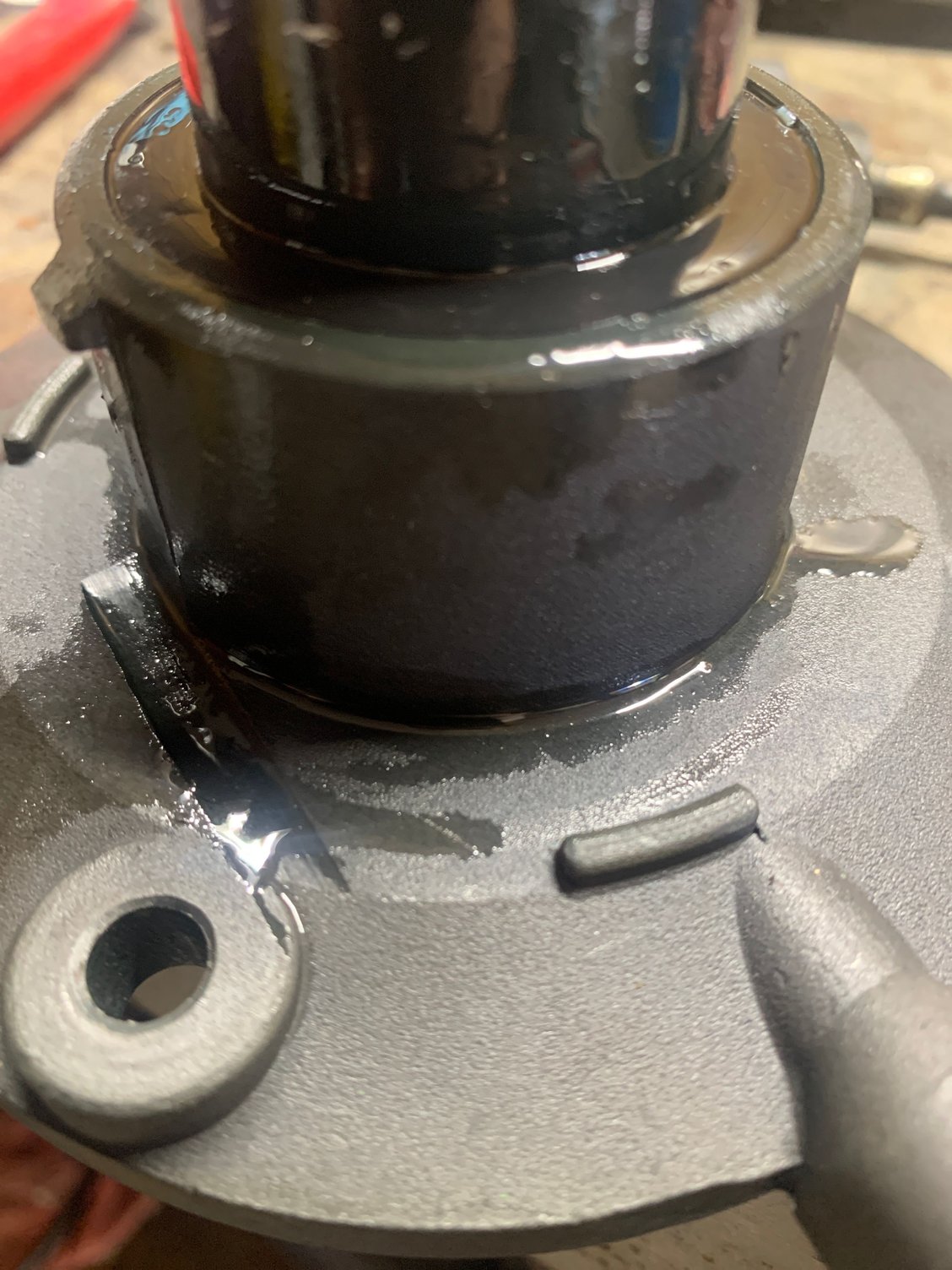 New slave cylinder leaking on install CorvetteForum Chevrolet