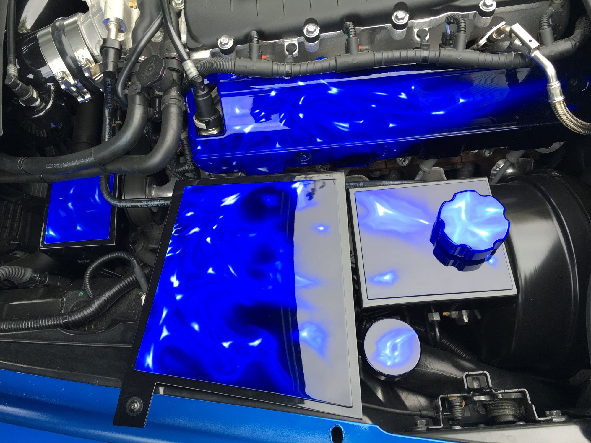 Engine compartment dress up CorvetteForum Chevrolet Corvette Forum