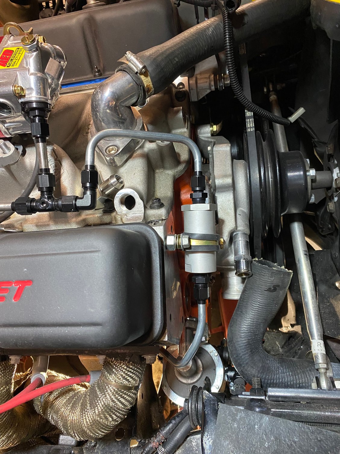 New fuel pump and carb install CorvetteForum Chevrolet Corvette